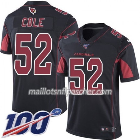 Maillot Arizona Cardinals Mason Cole 52 Nike Noir 100th - Homme